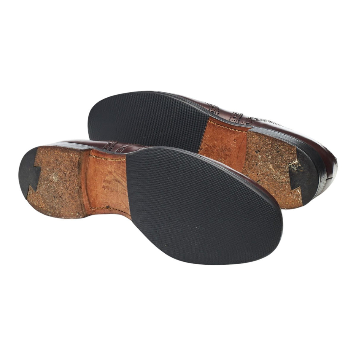 'Attleborough' Dark Brown Leather Oxford Brogues UK 9 G