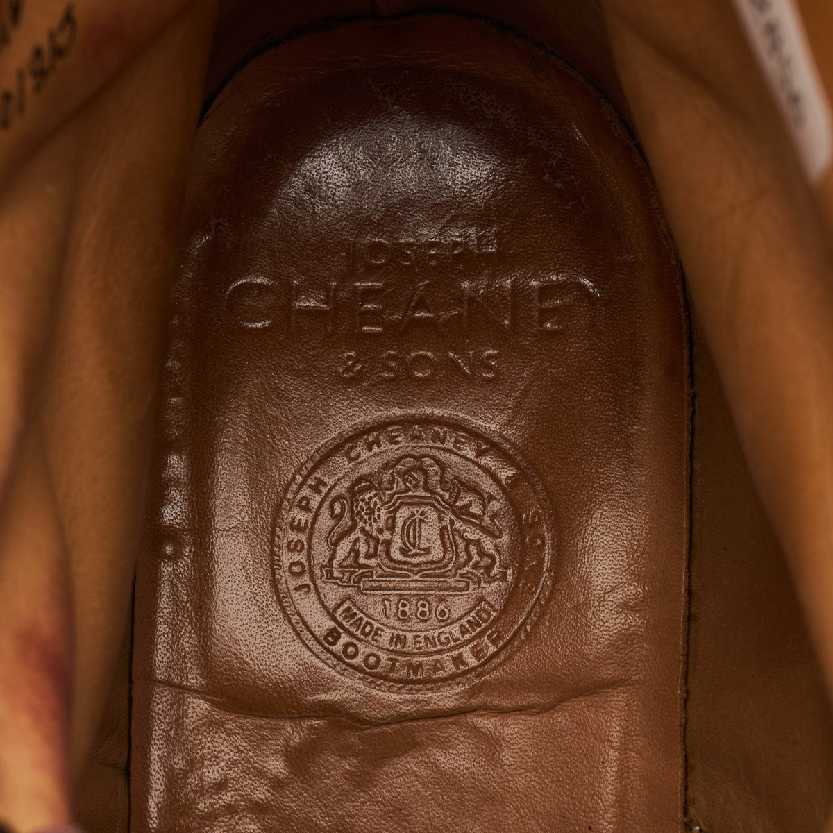 'Trafalgar' Burgundy Leather Cap Toe Boots UK 9 F