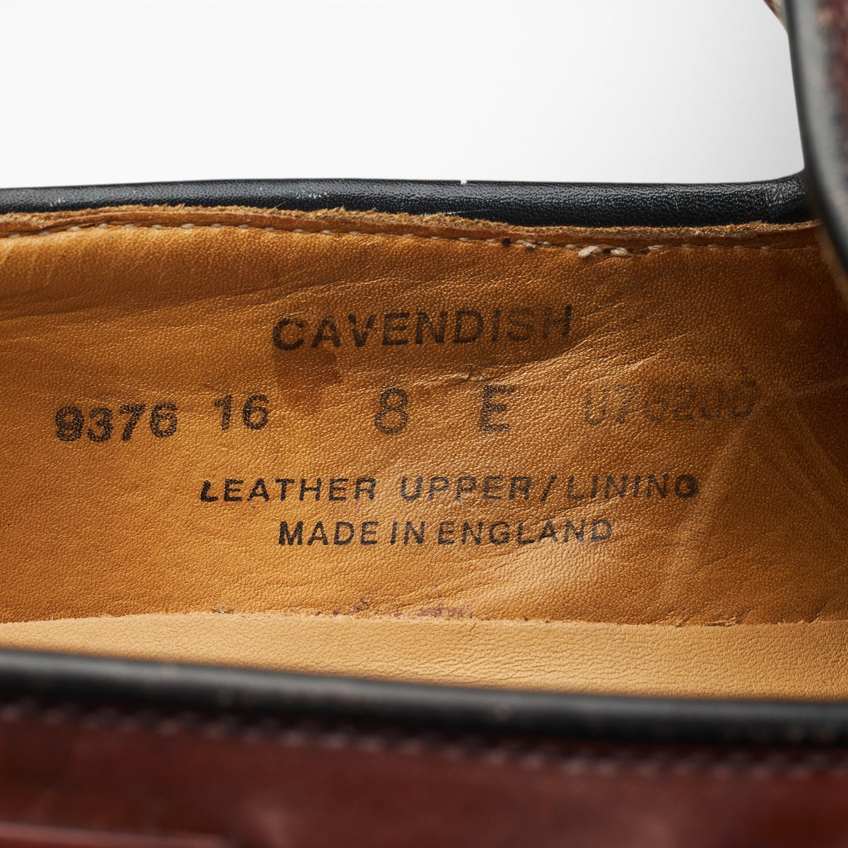 'Cavendish' Burgundy Cordovan Leather Tassel Loafers UK 8 E