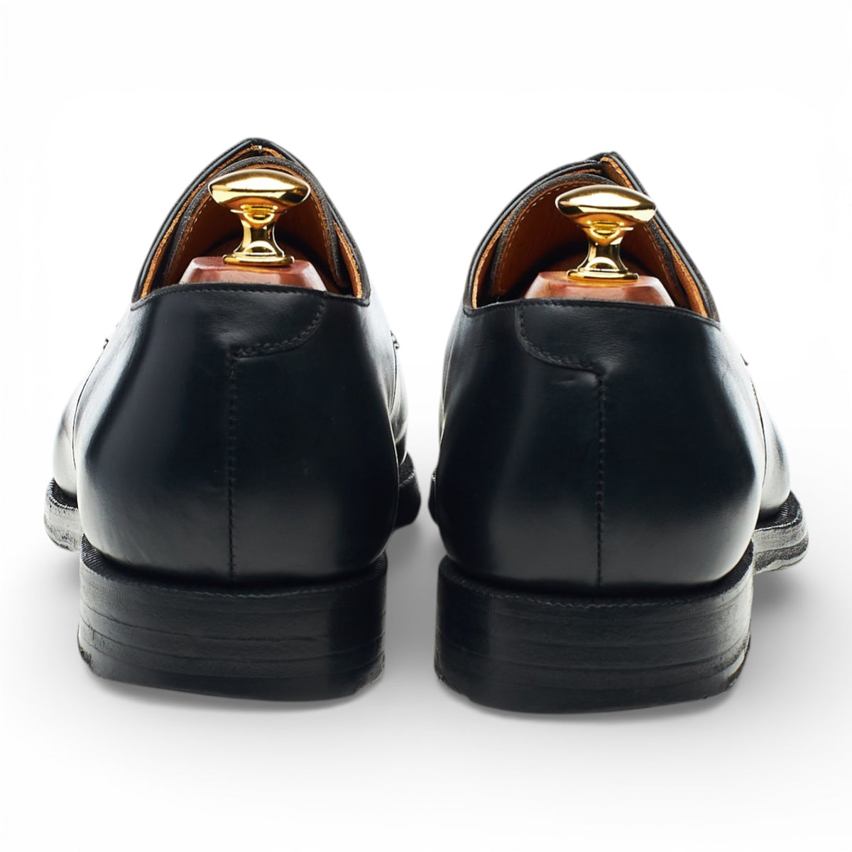 'Dover' Black Leather Derby UK 9 E