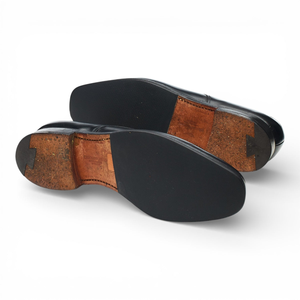 'Dover' Black Leather Derby UK 9 E