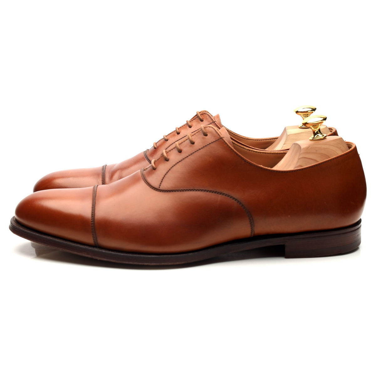 &#39;Dorset 2&#39; Tan Brown Leather Oxford UK 11 E