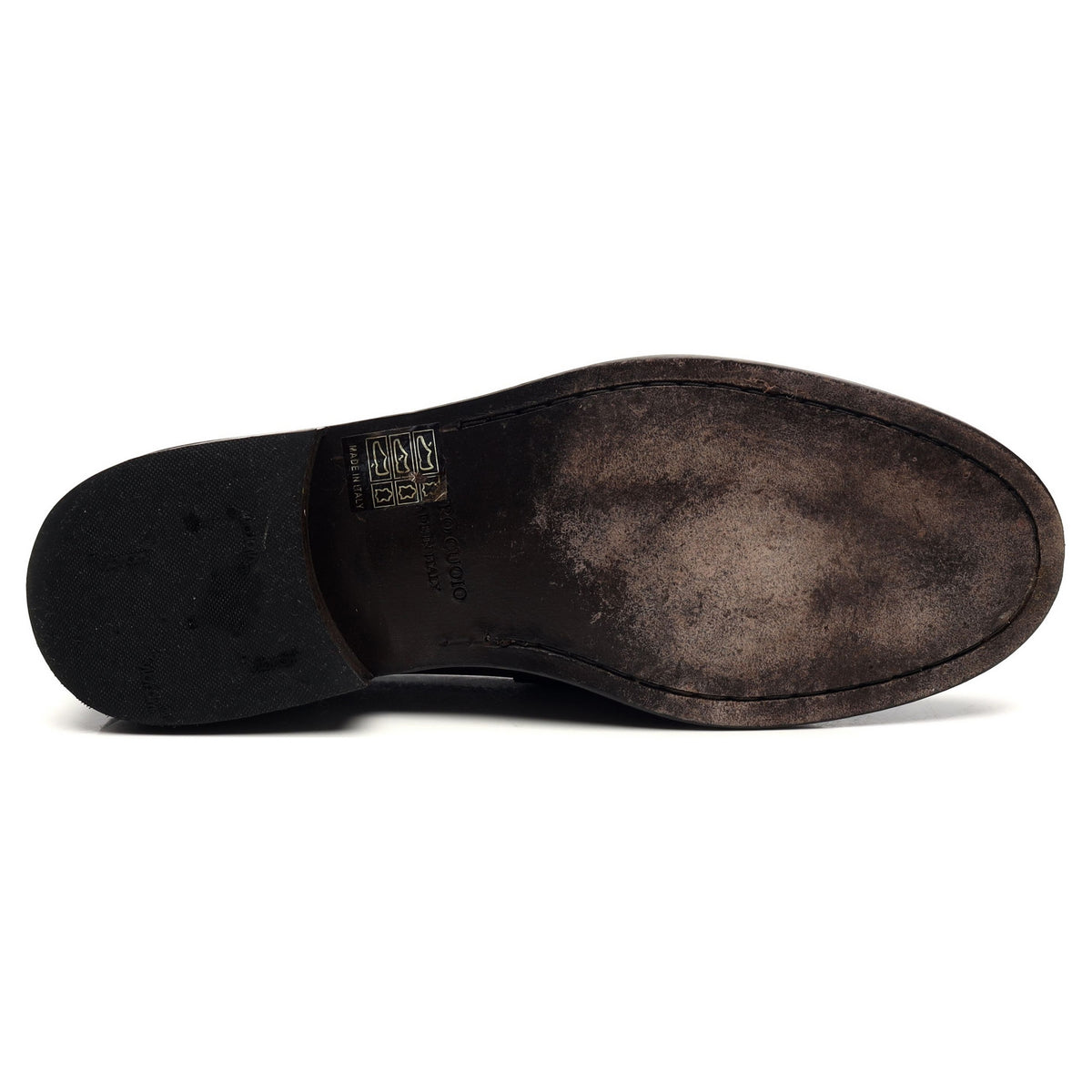 Dark Brown Leather Loafers UK 7 EU 41