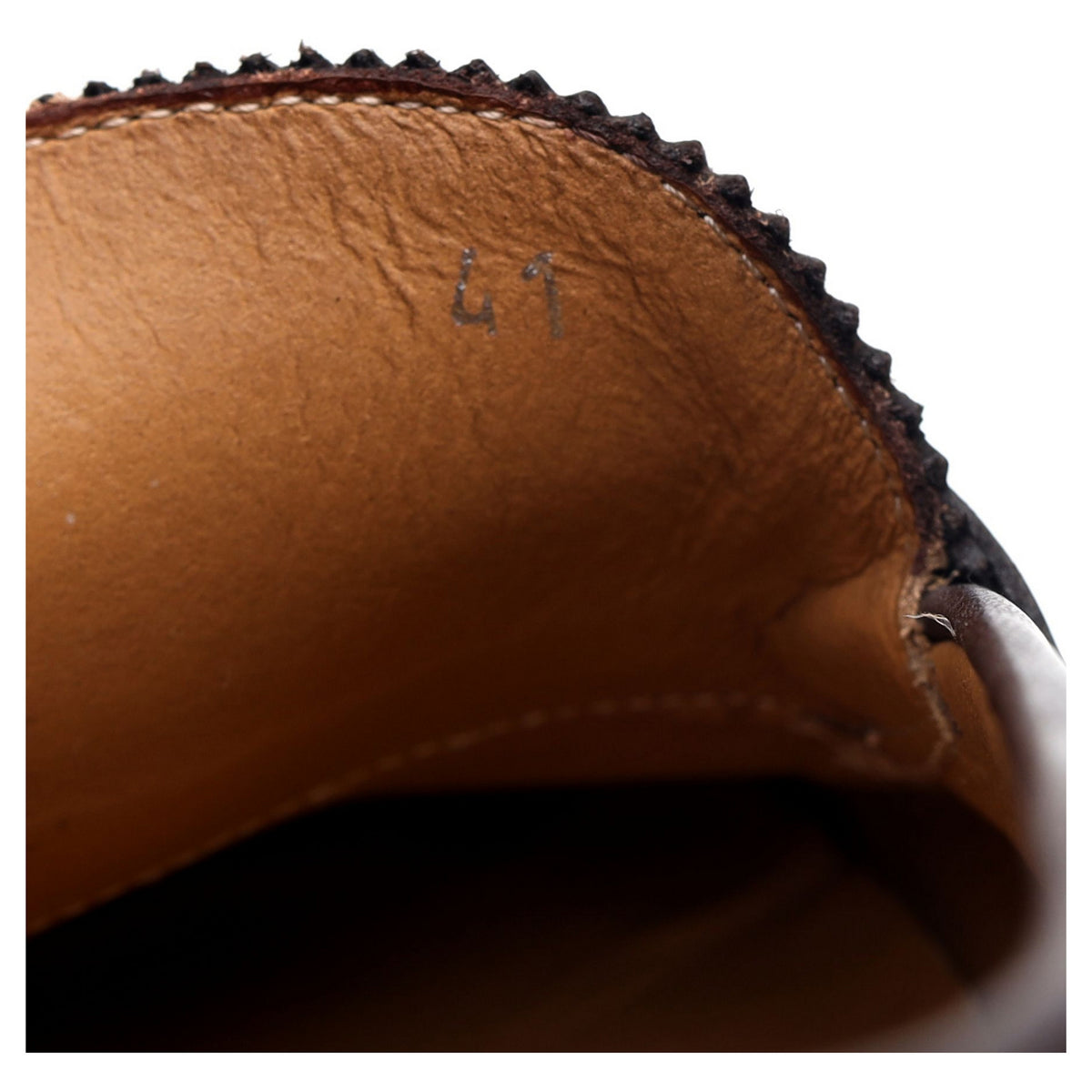 Dark Brown Leather Loafers UK 7 EU 41