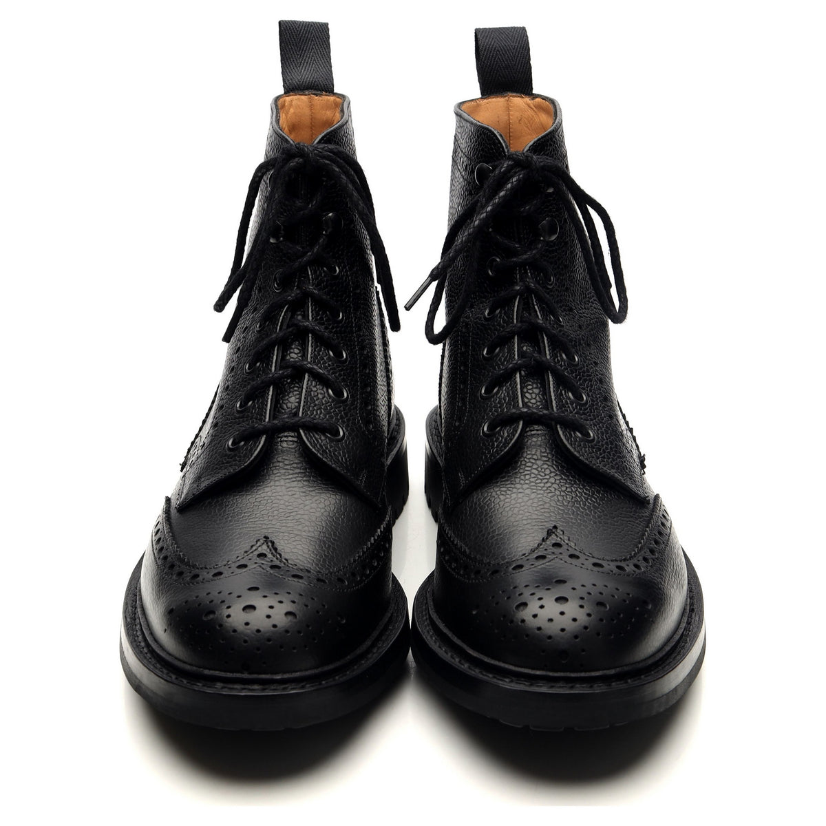 &#39;McFarlane 2&#39; Black Leather Boots UK 9 G