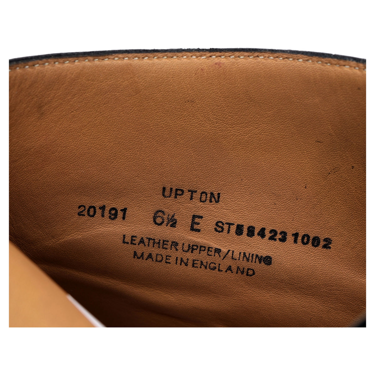 &#39;Upton&#39; Black Leather Chukka Boots UK 6.5 E