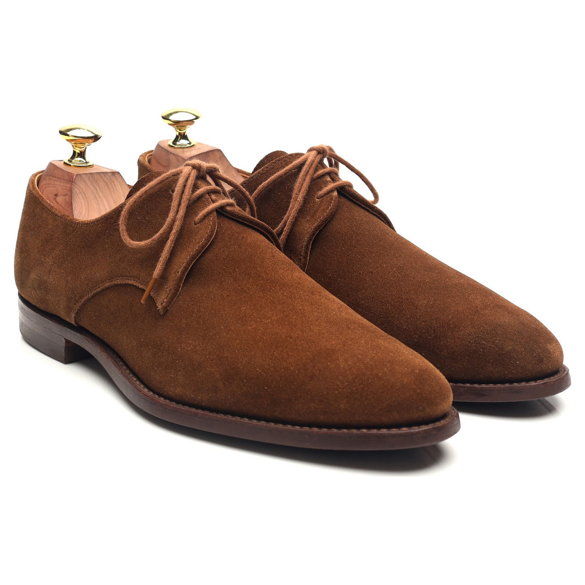 &#39;Newquay&#39; Brown Suede Derby UK 7.5 E