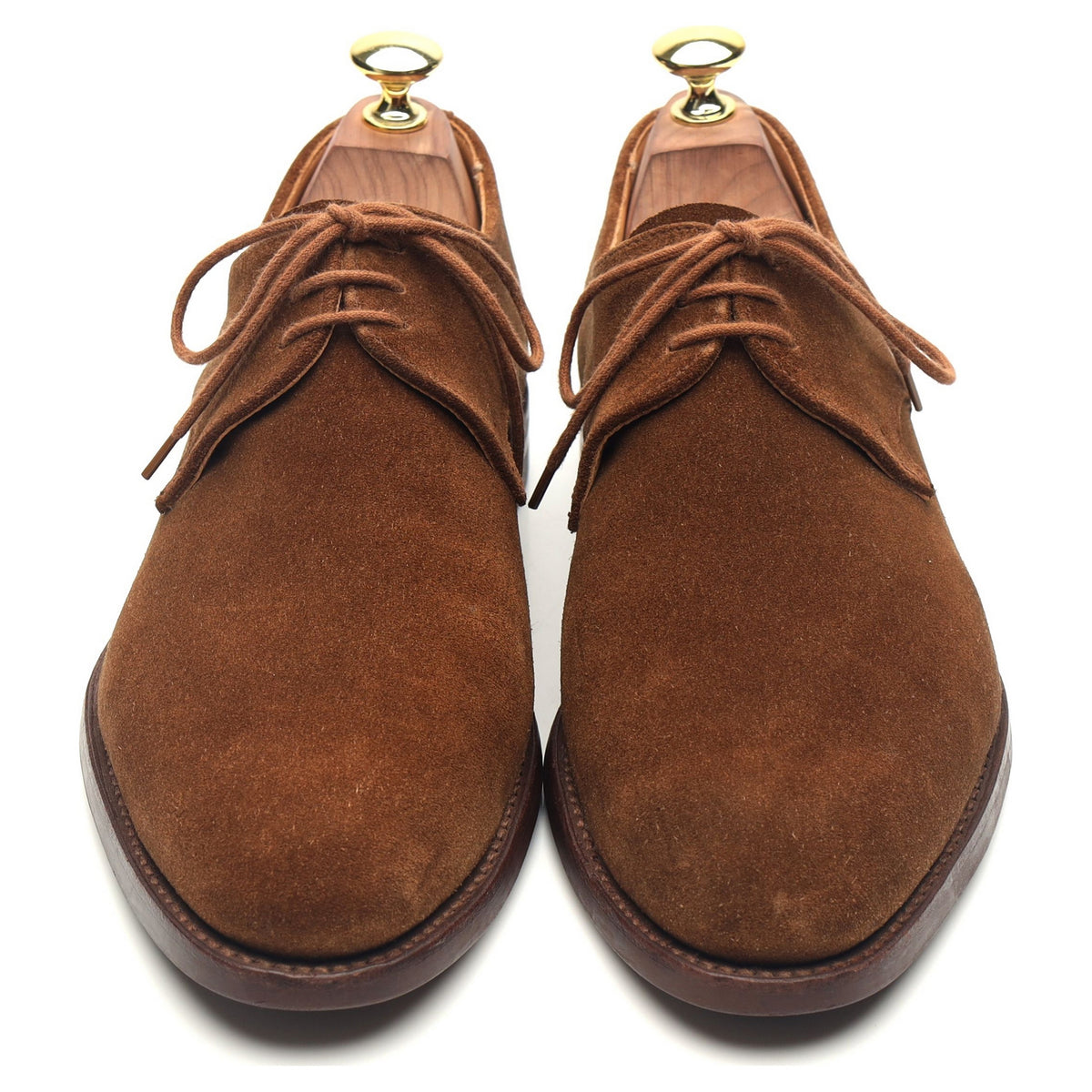 &#39;Newquay&#39; Brown Suede Derby UK 7.5 E