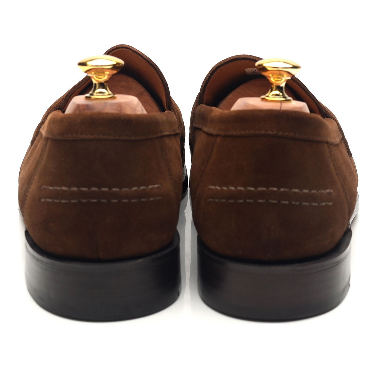 &#39;Aldwych&#39; Brown Suede Loafers UK 12 F