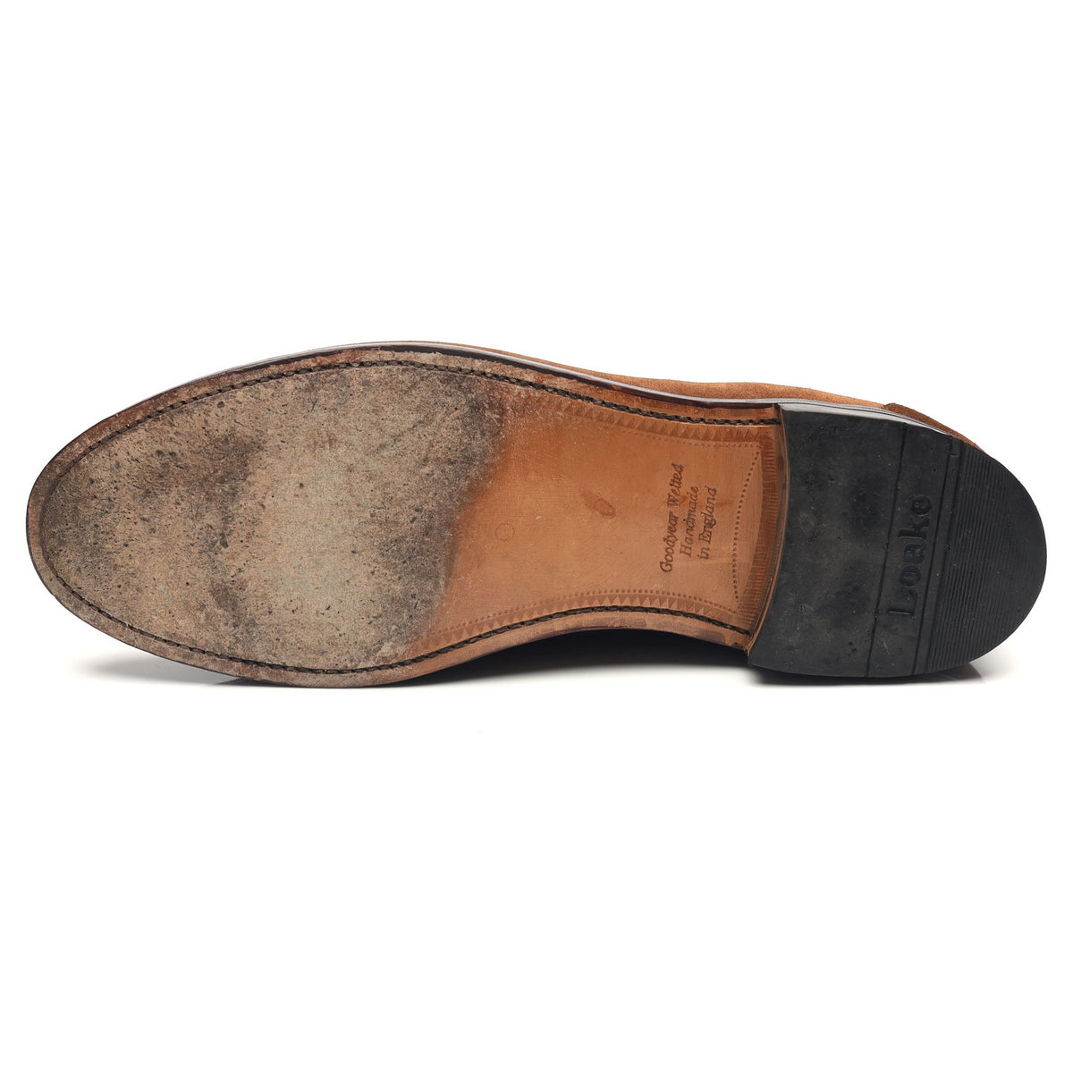 &#39;Eton&#39; Brown Suede Loafers UK 12 F