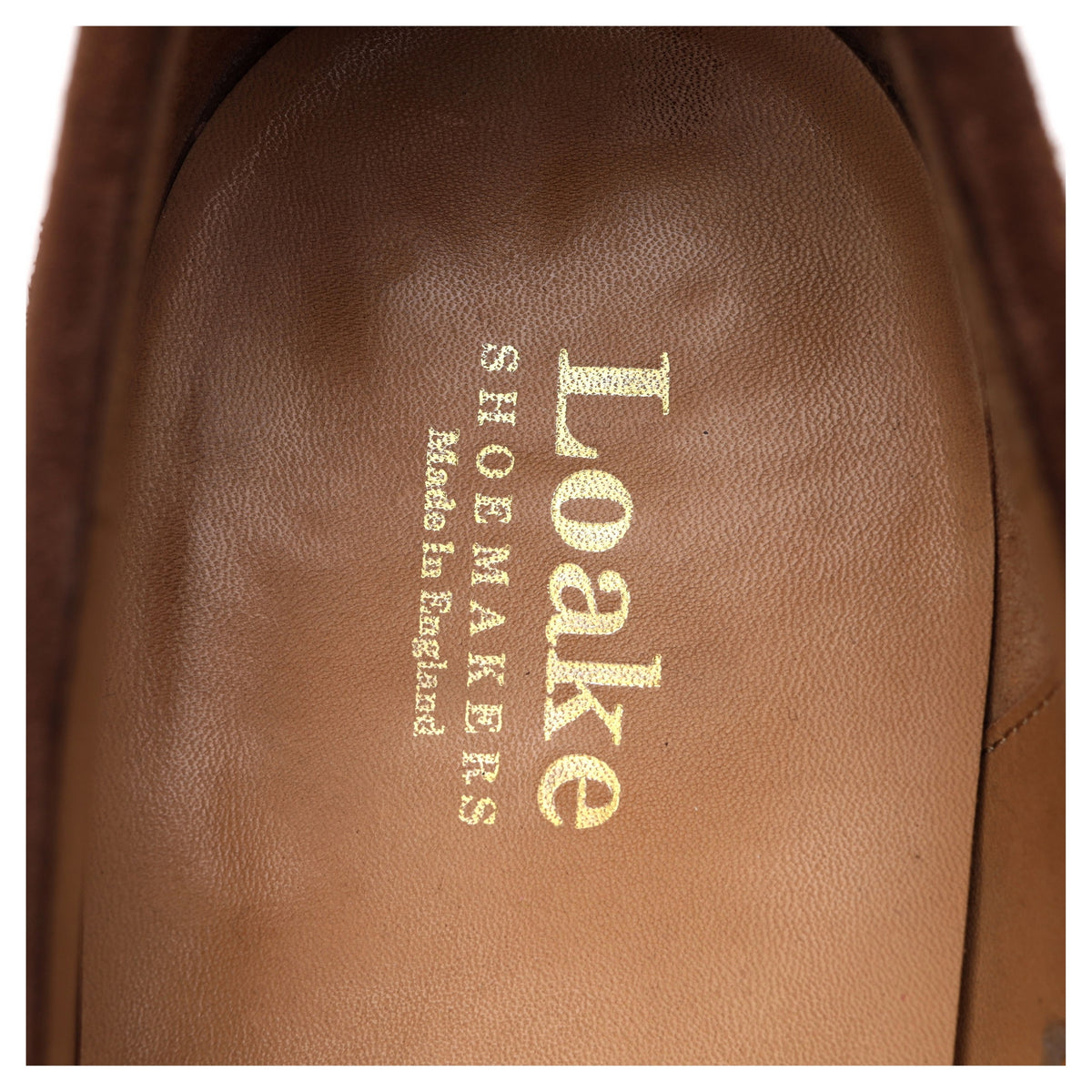 &#39;Eton&#39; Brown Suede Loafers UK 12 F