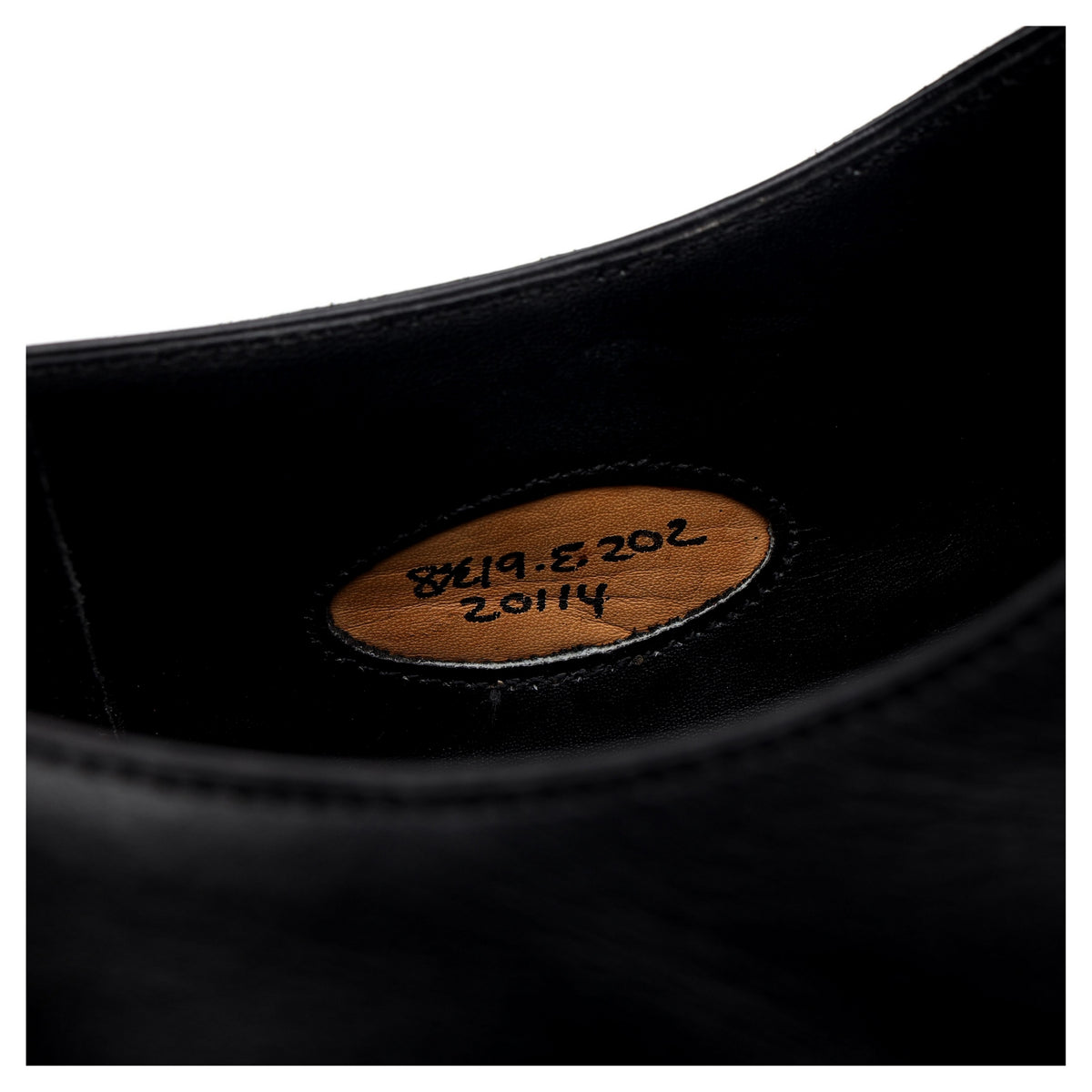 &#39;Windermere&#39; Black Leather Derby UK 8.5 E