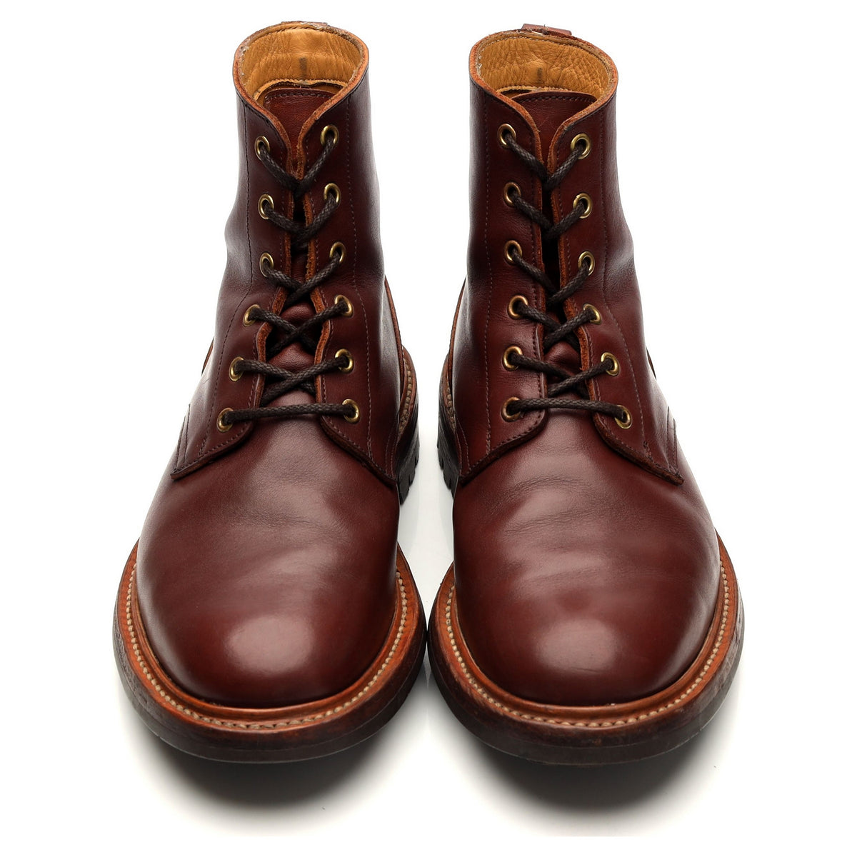 &#39;Wychwood Logger&#39; Brown Leather Boots UK 8