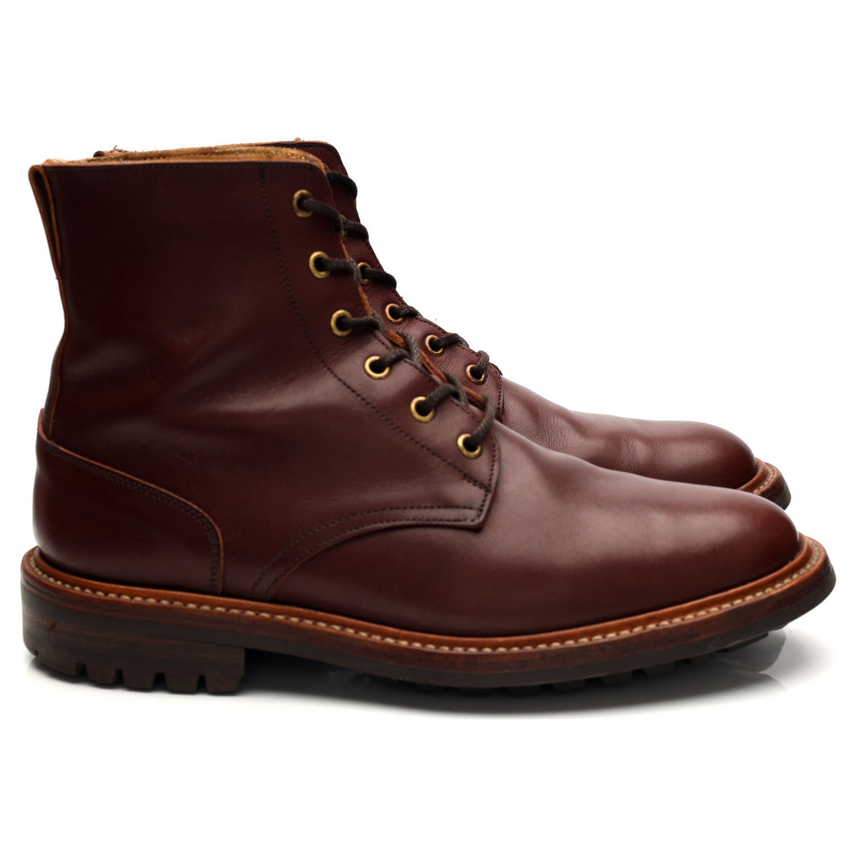&#39;Wychwood Logger&#39; Brown Leather Boots UK 8