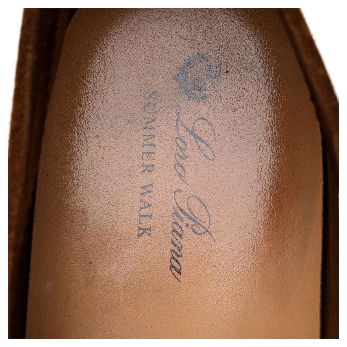 &#39;Summer Walk&#39; Snuff Brown Suede Slip On Loafers UK 12 EU 46