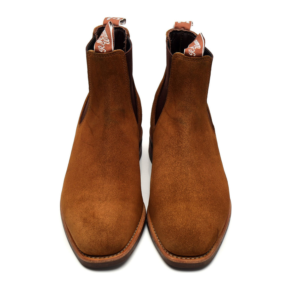 &#39;Comfort Craftsman&#39; Snuff Brown Suede Chelsea Boots UK 8.5 G