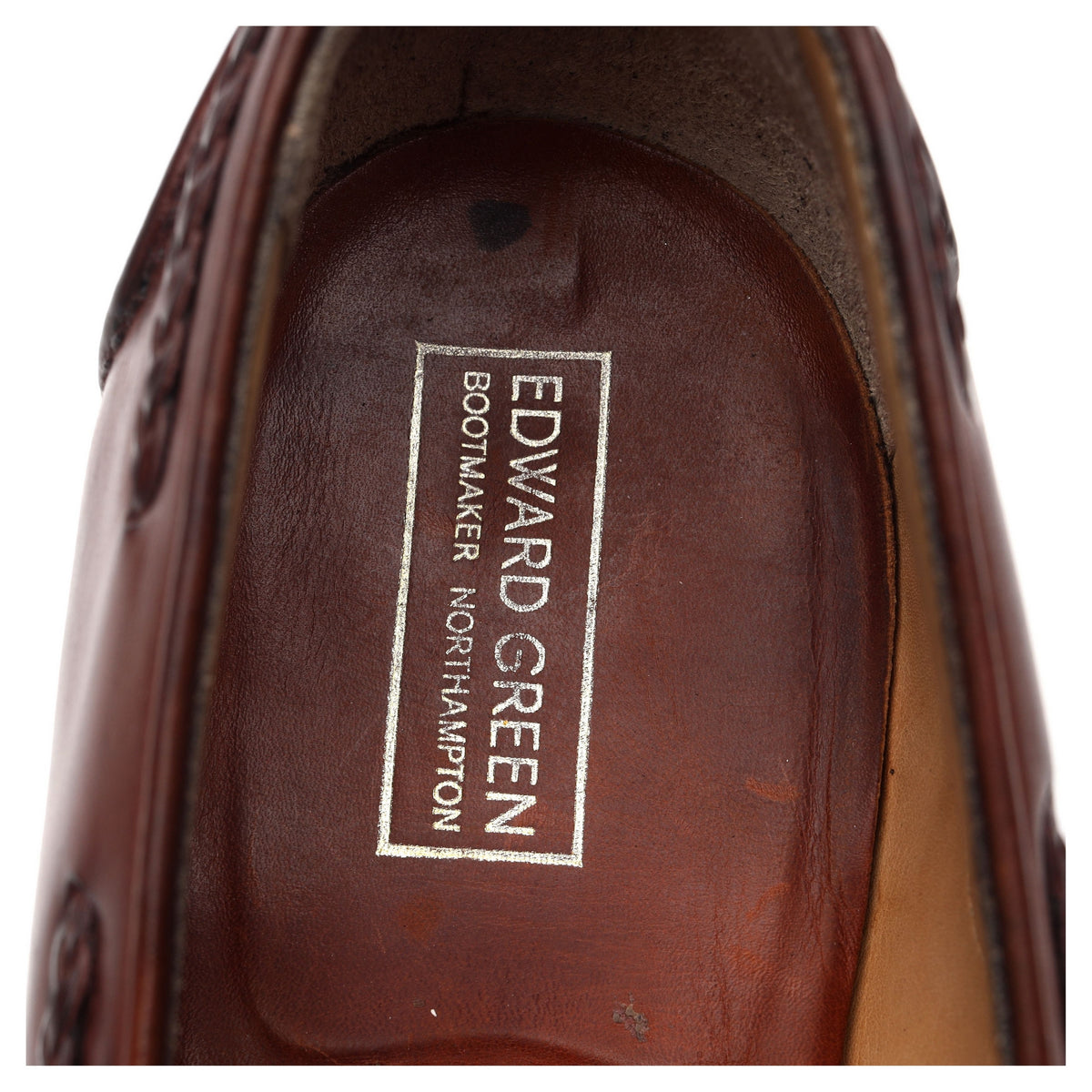 &#39;Belgravia&#39; Tan Brown Leather Tassel Loafers UK 9 E