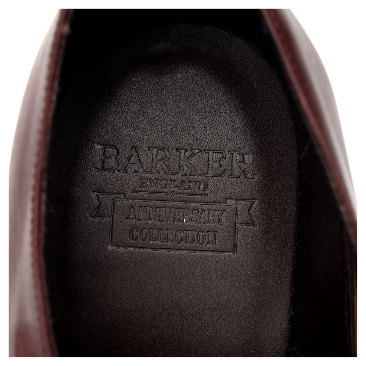 &#39;Lancaster&#39; Burgundy Leather Doble Monk Strap UK 12 FX