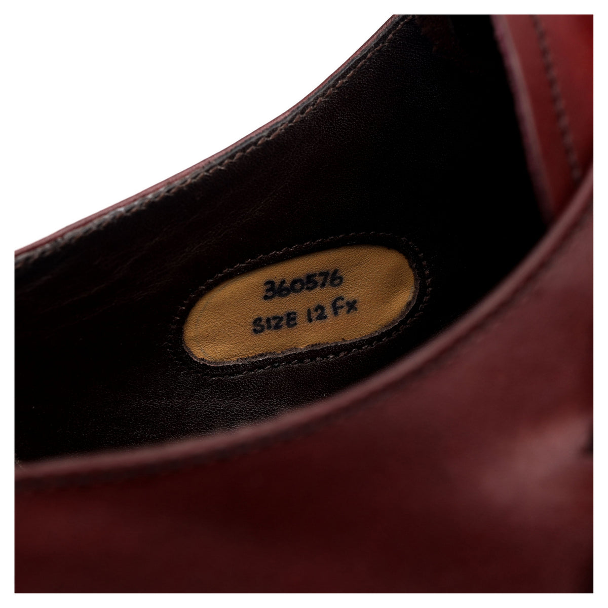 &#39;Lancaster&#39; Burgundy Leather Doble Monk Strap UK 12 FX