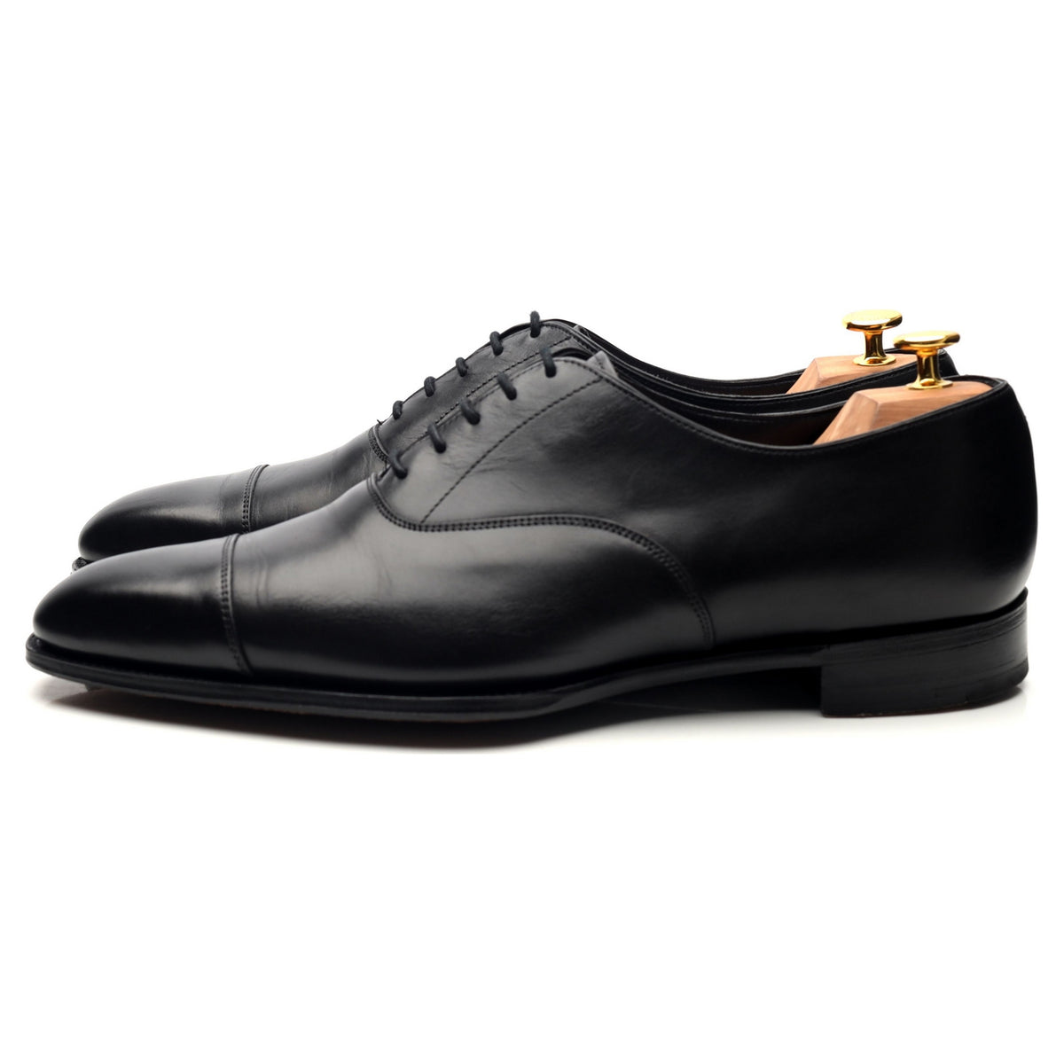 &#39;Harry&#39; Black Leather Oxford UK 12 E