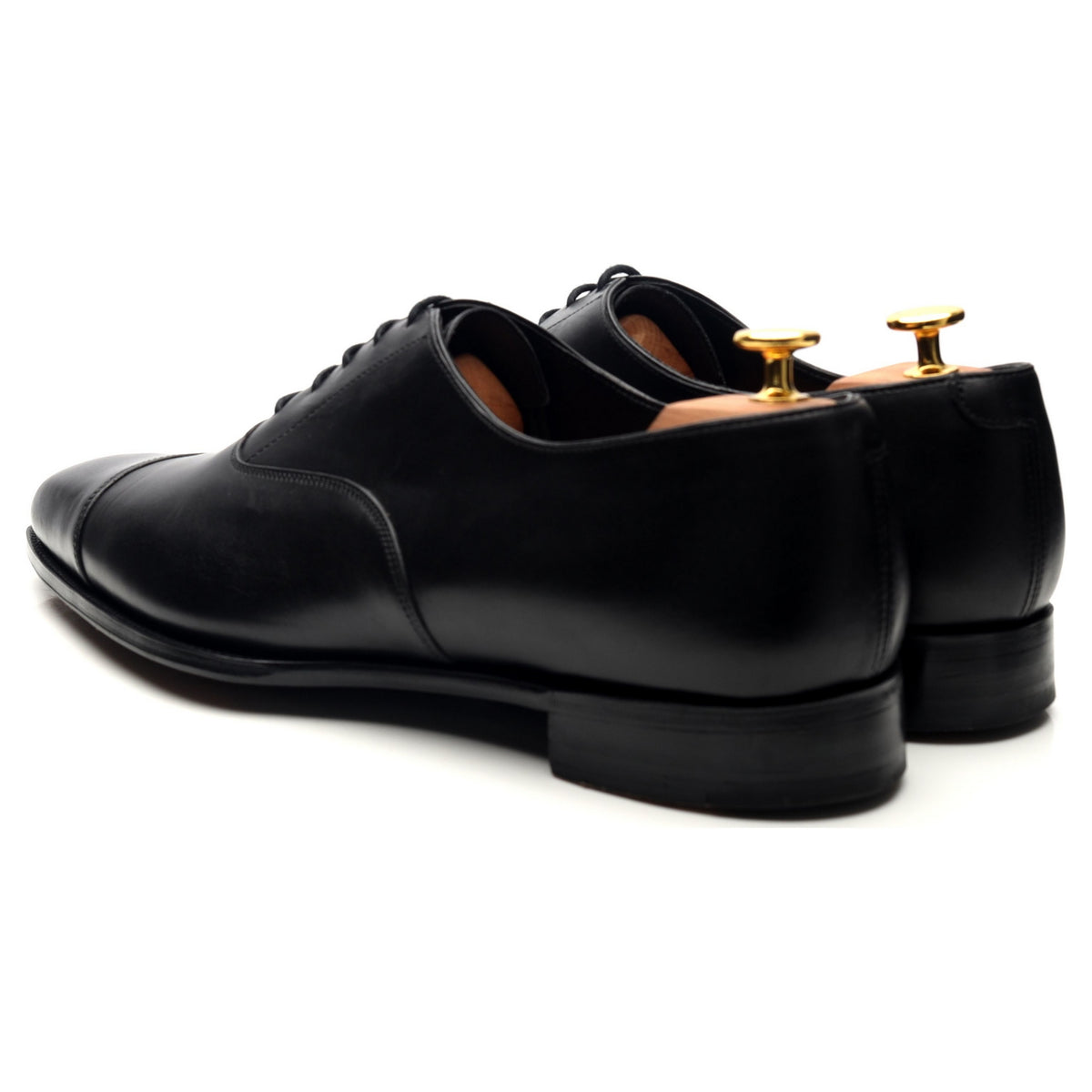 &#39;Harry&#39; Black Leather Oxford UK 12 E