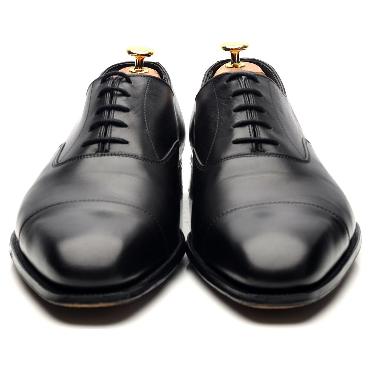 &#39;Harry&#39; Black Leather Oxford UK 12 E