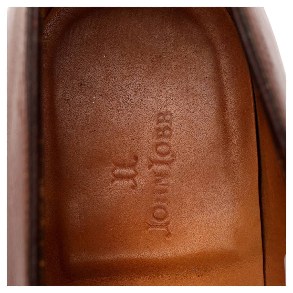 &#39;Lopez&#39; Tan Brown Leather Loafers UK 7 E