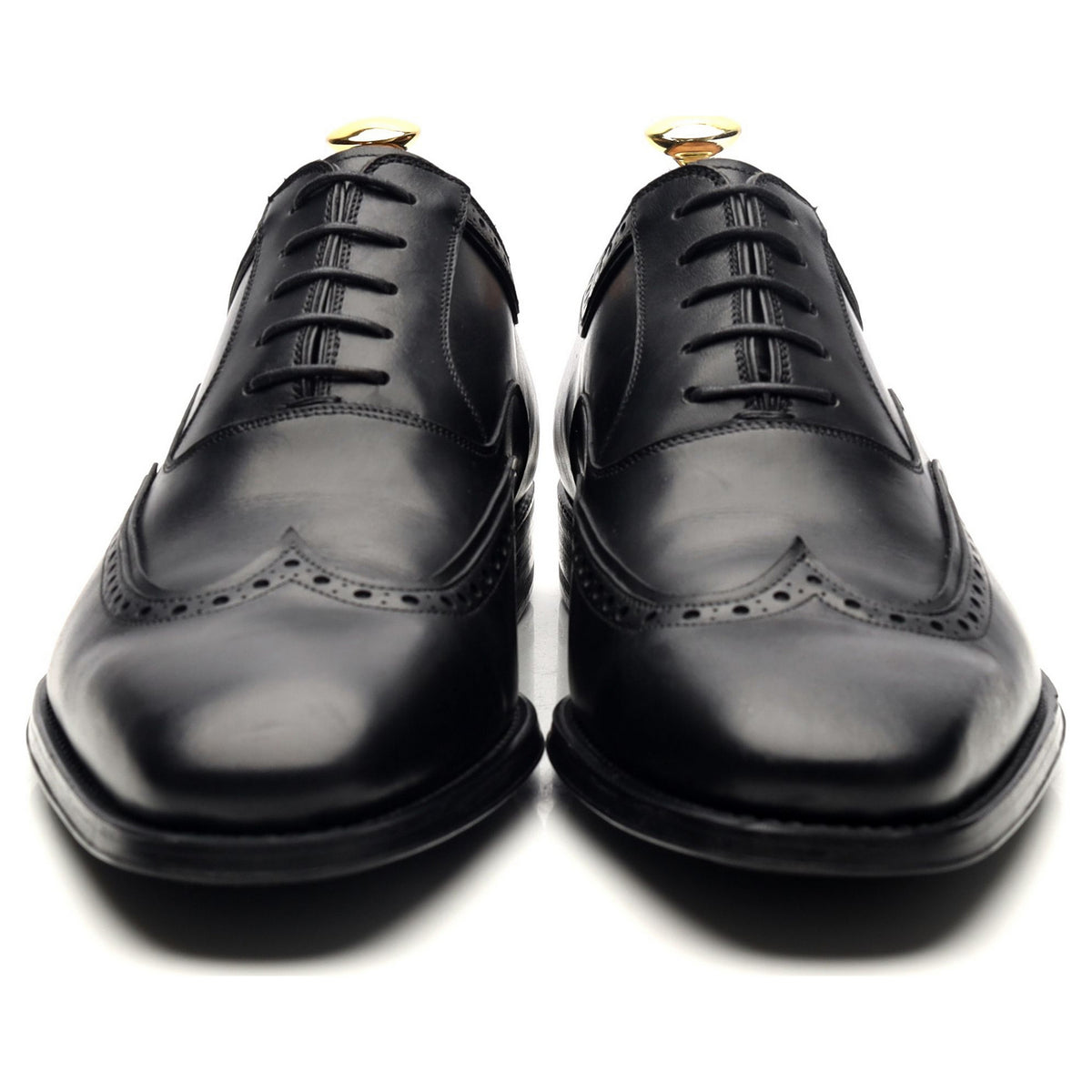 Black Leather Oxford Brogues UK 8 EU 42