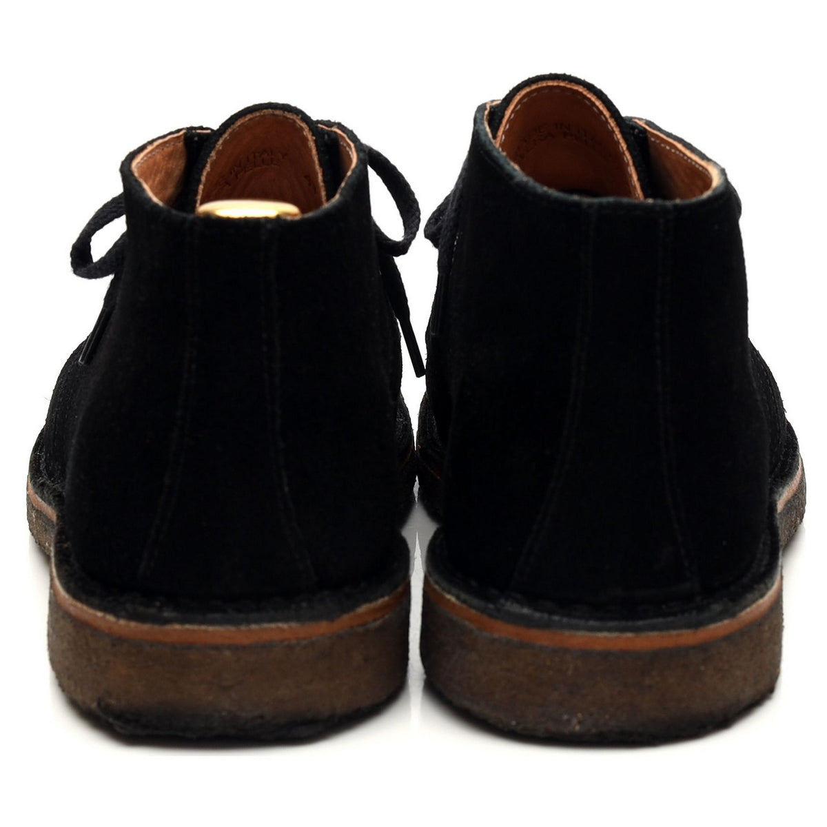 &#39;Greenflex&#39; Black Suede Chukka Boots UK 7