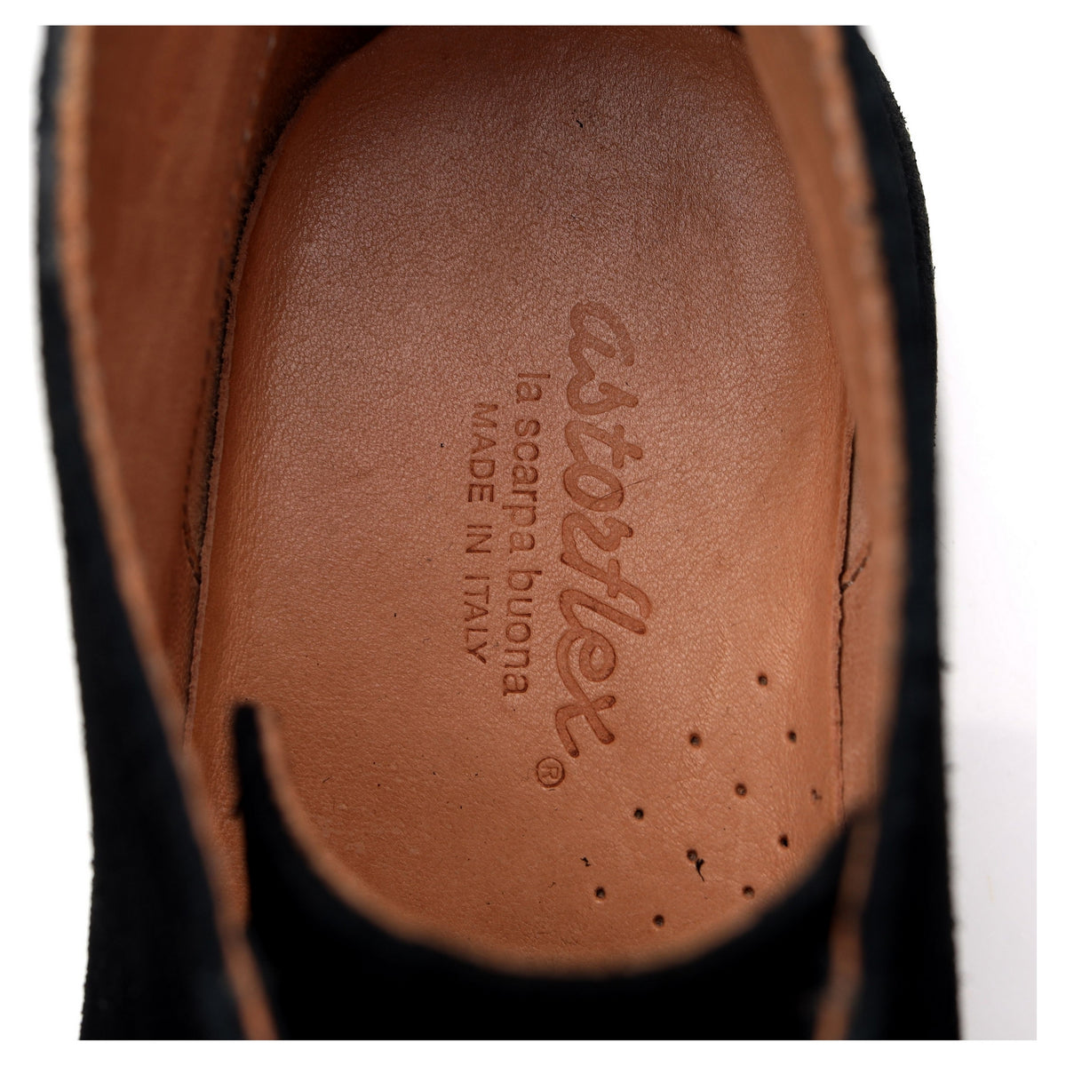 &#39;Greenflex&#39; Black Suede Chukka Boots UK 7