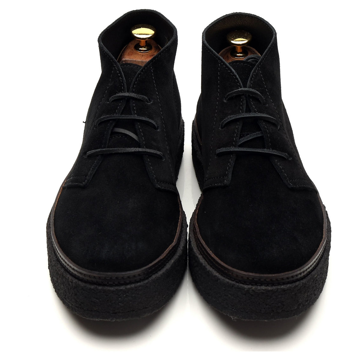 &#39;Santiago&#39; Black Suede Chukka Boots UK 7 EU 41