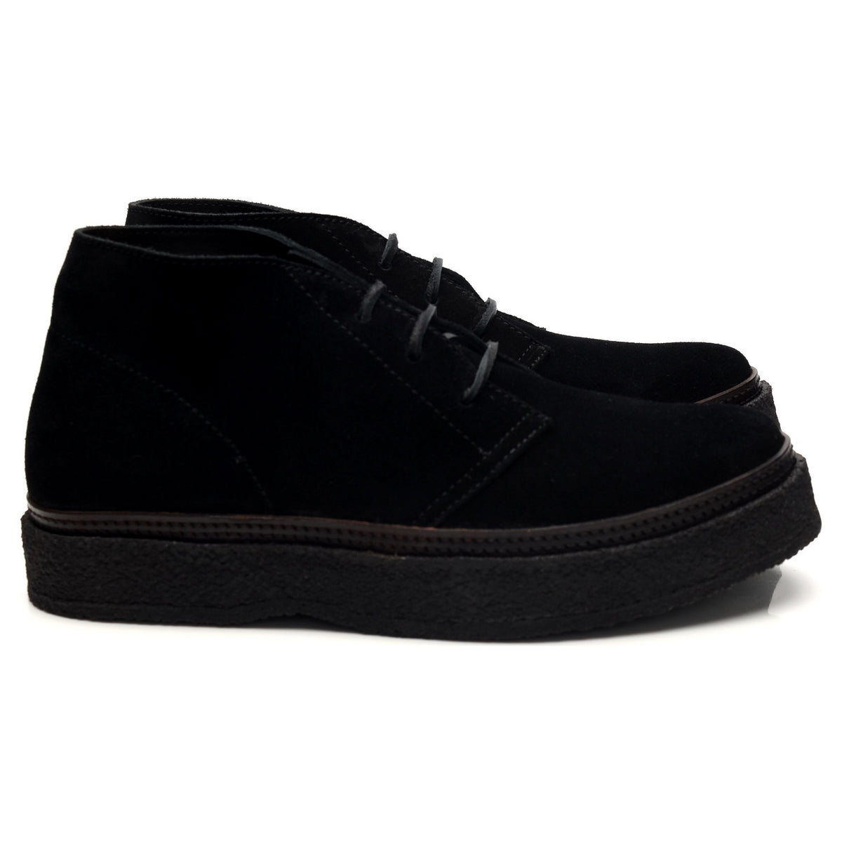 &#39;Santiago&#39; Black Suede Chukka Boots UK 7 EU 41