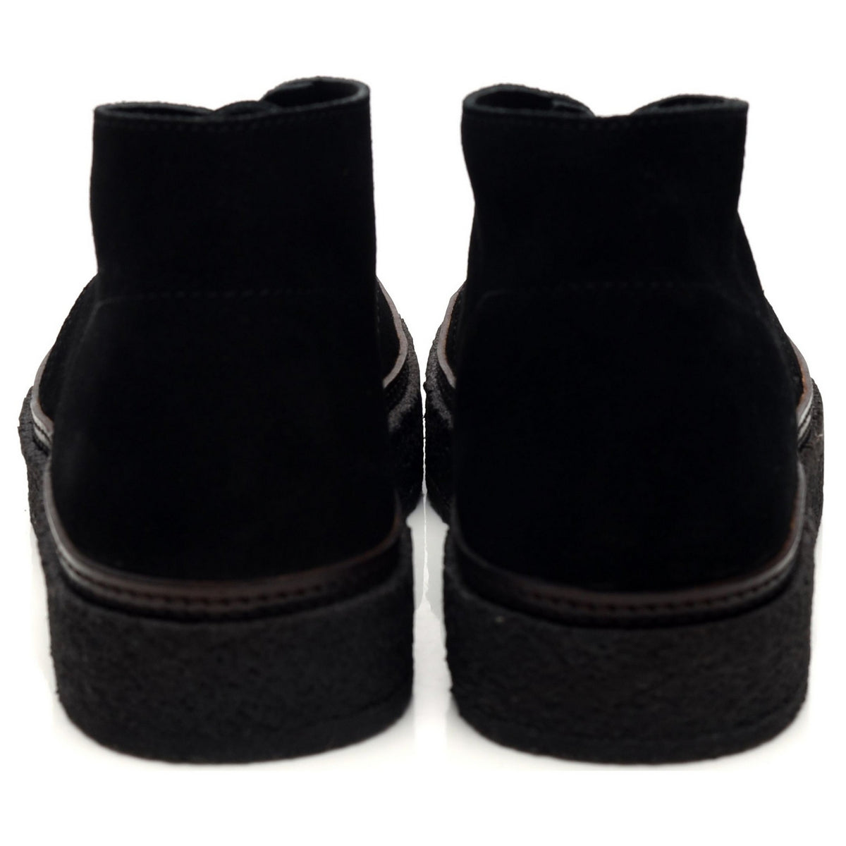 &#39;Santiago&#39; Black Suede Chukka Boots UK 7 EU 41