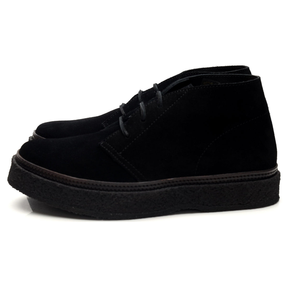 &#39;Santiago&#39; Black Suede Chukka Boots UK 7 EU 41