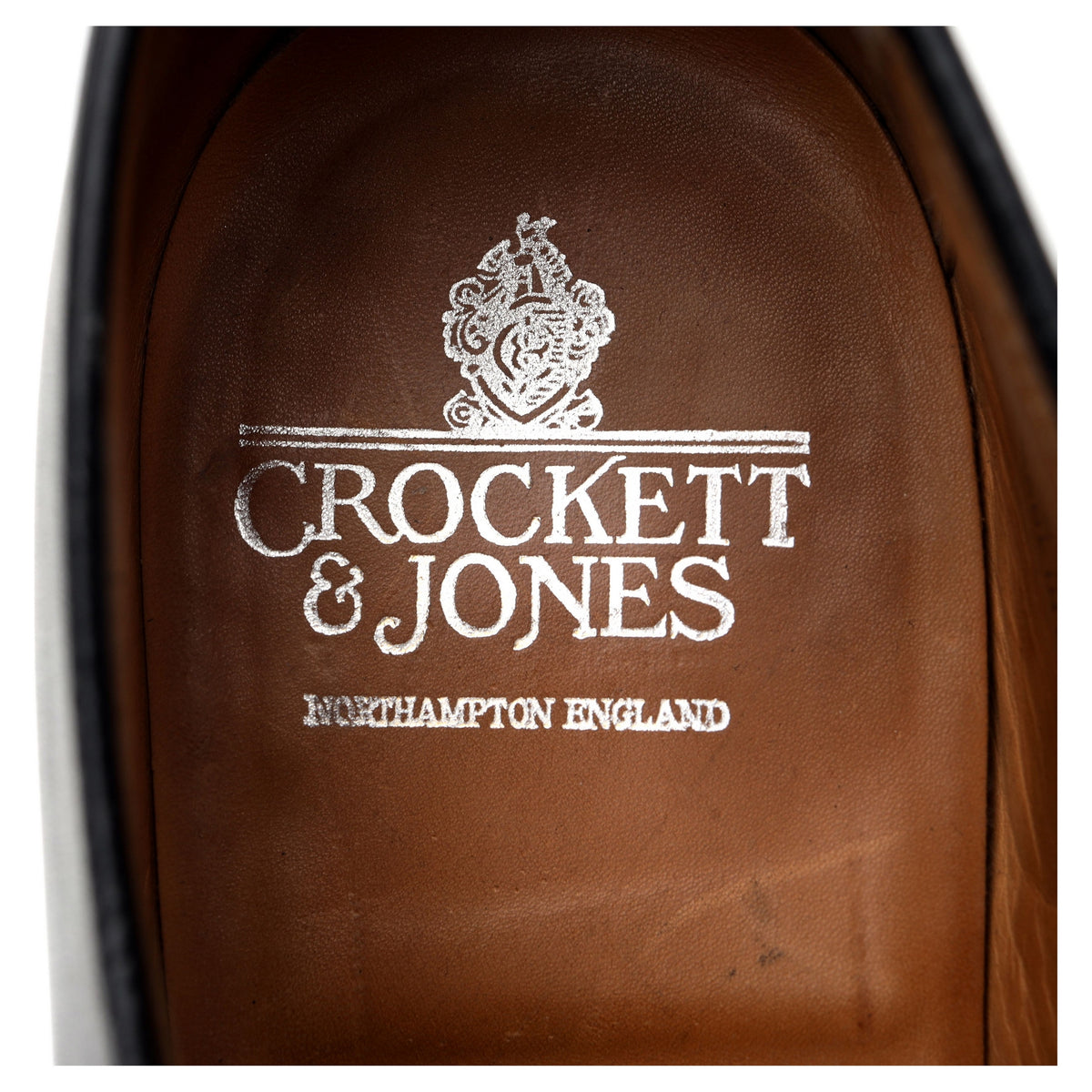&#39;Worcester&#39; Black Leather Derby UK 8 E