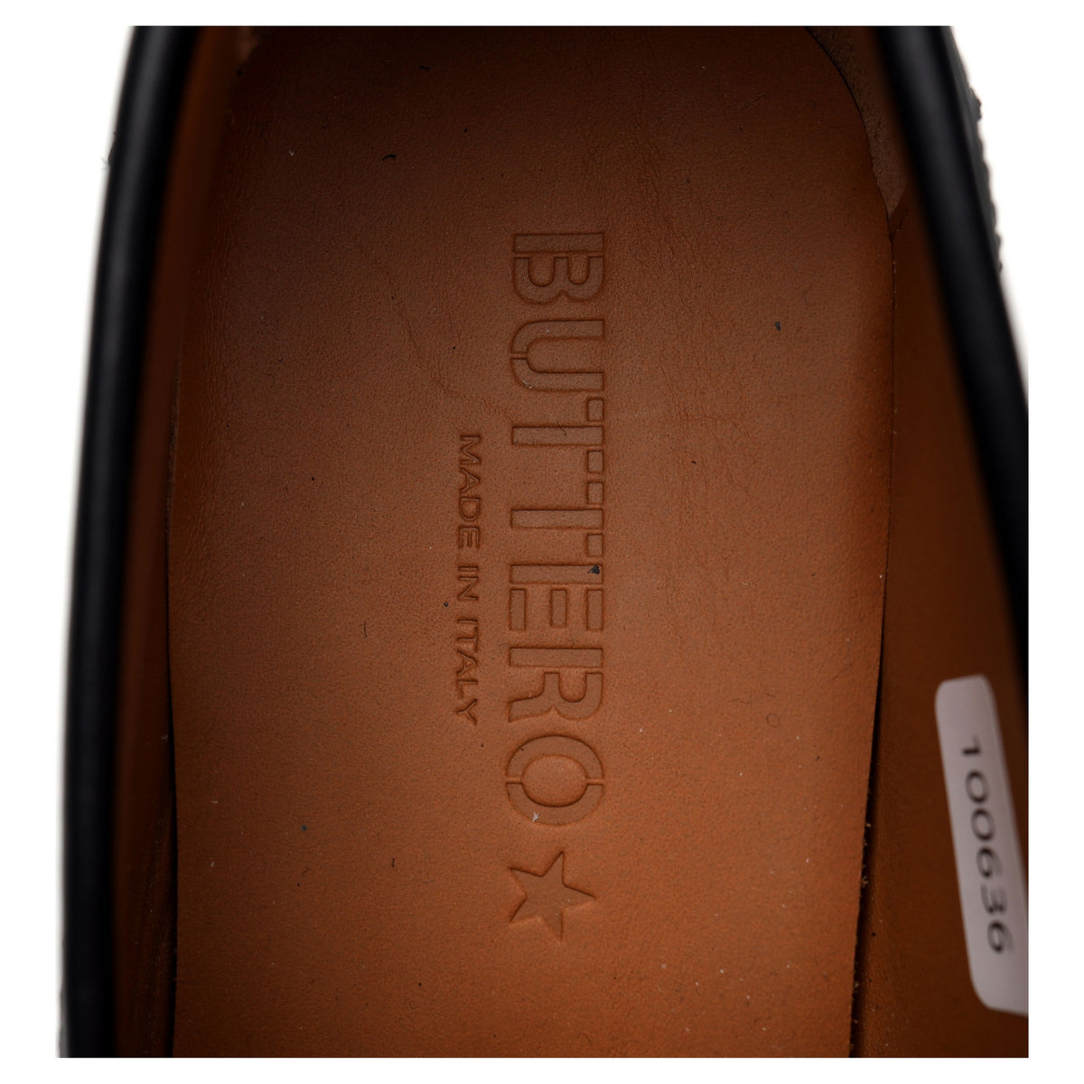 Black Leather Split Toe Loafers UK 6 EU 39