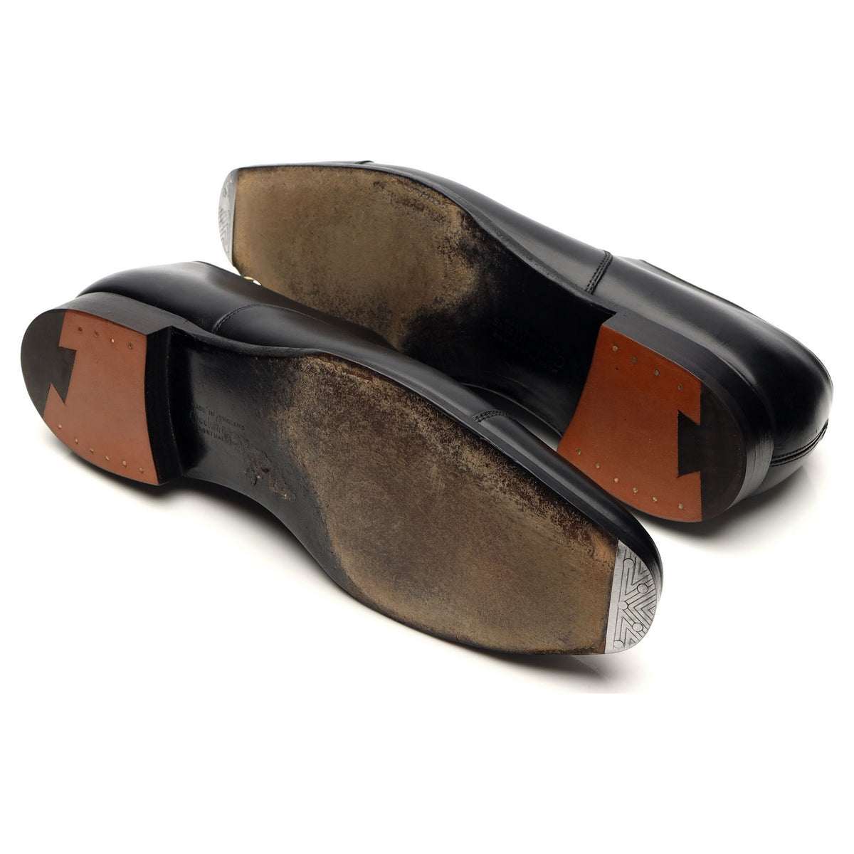 &#39;Audley&#39; Black Leather Oxford UK 10 E