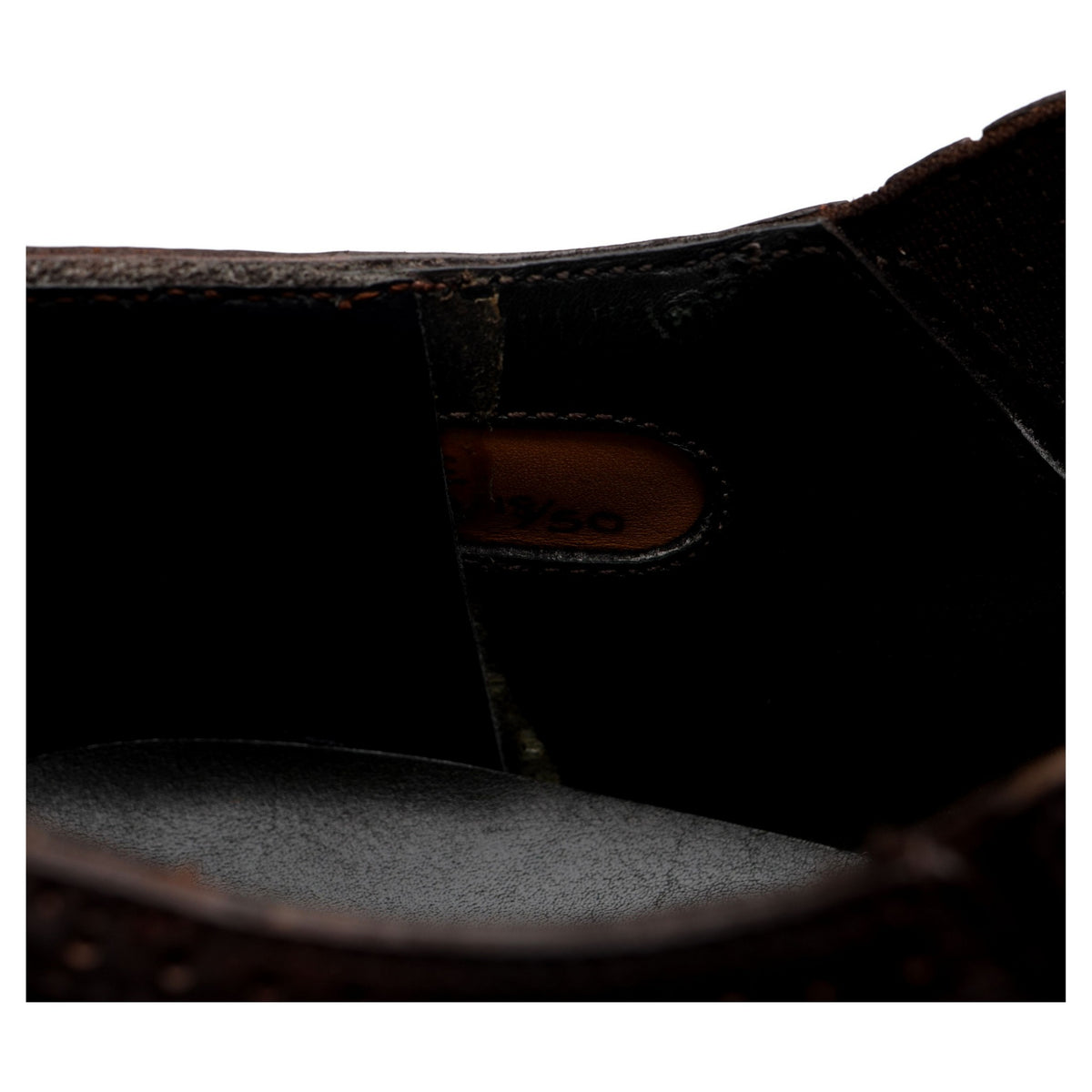 &#39;Churchill&#39; Brown Leather Lazyman Slip On UK 9 E