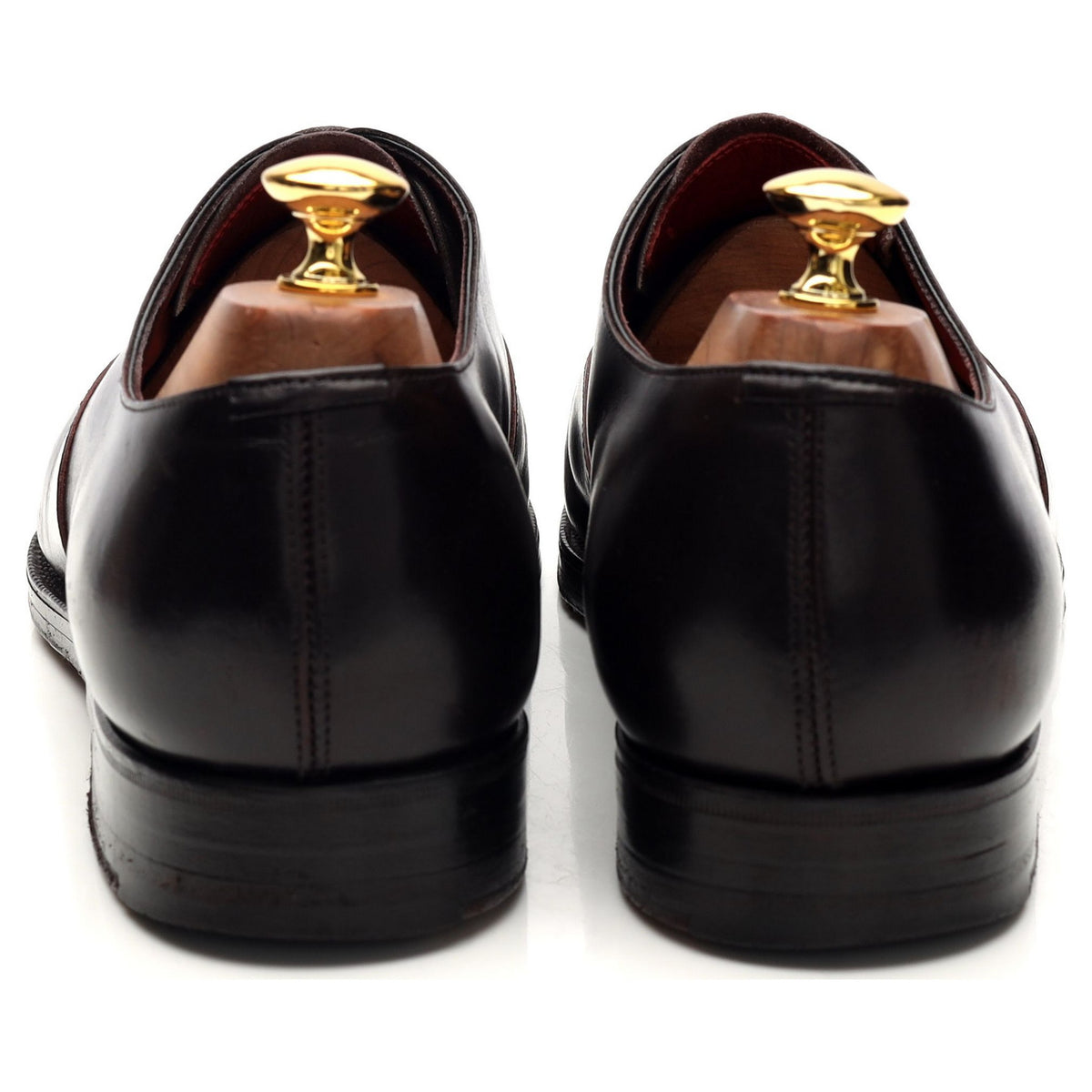 Kurt Geiger &#39;Chelsea&#39; Dark Brown Leather Oxford UK 9.5 E