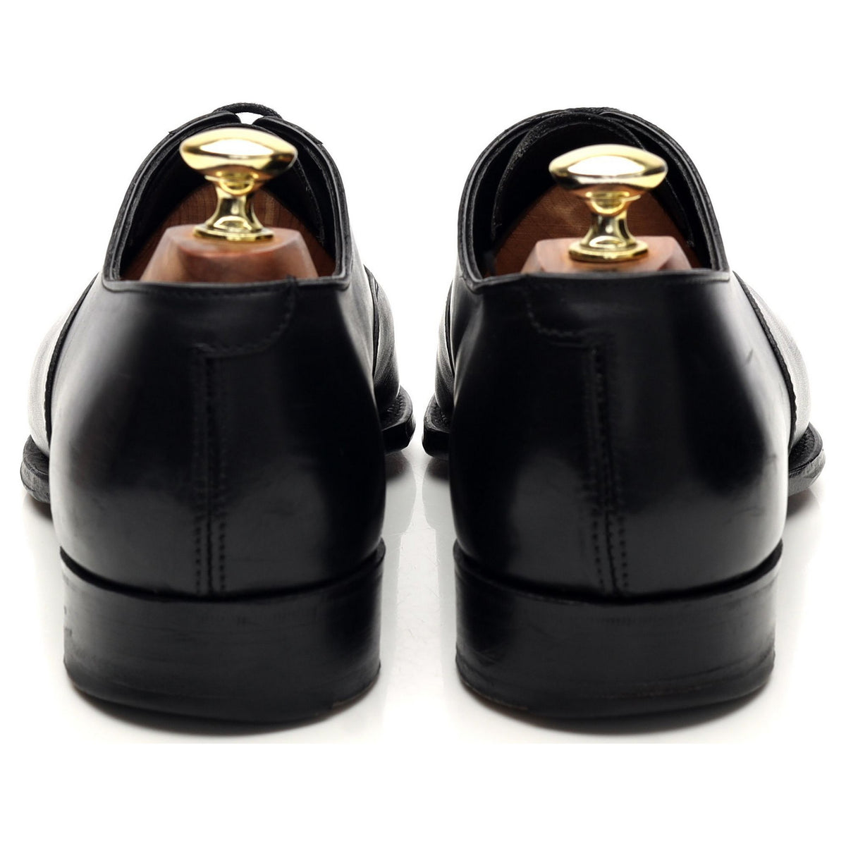 &#39;Harry&#39; Black Leather Oxford UK 7 E
