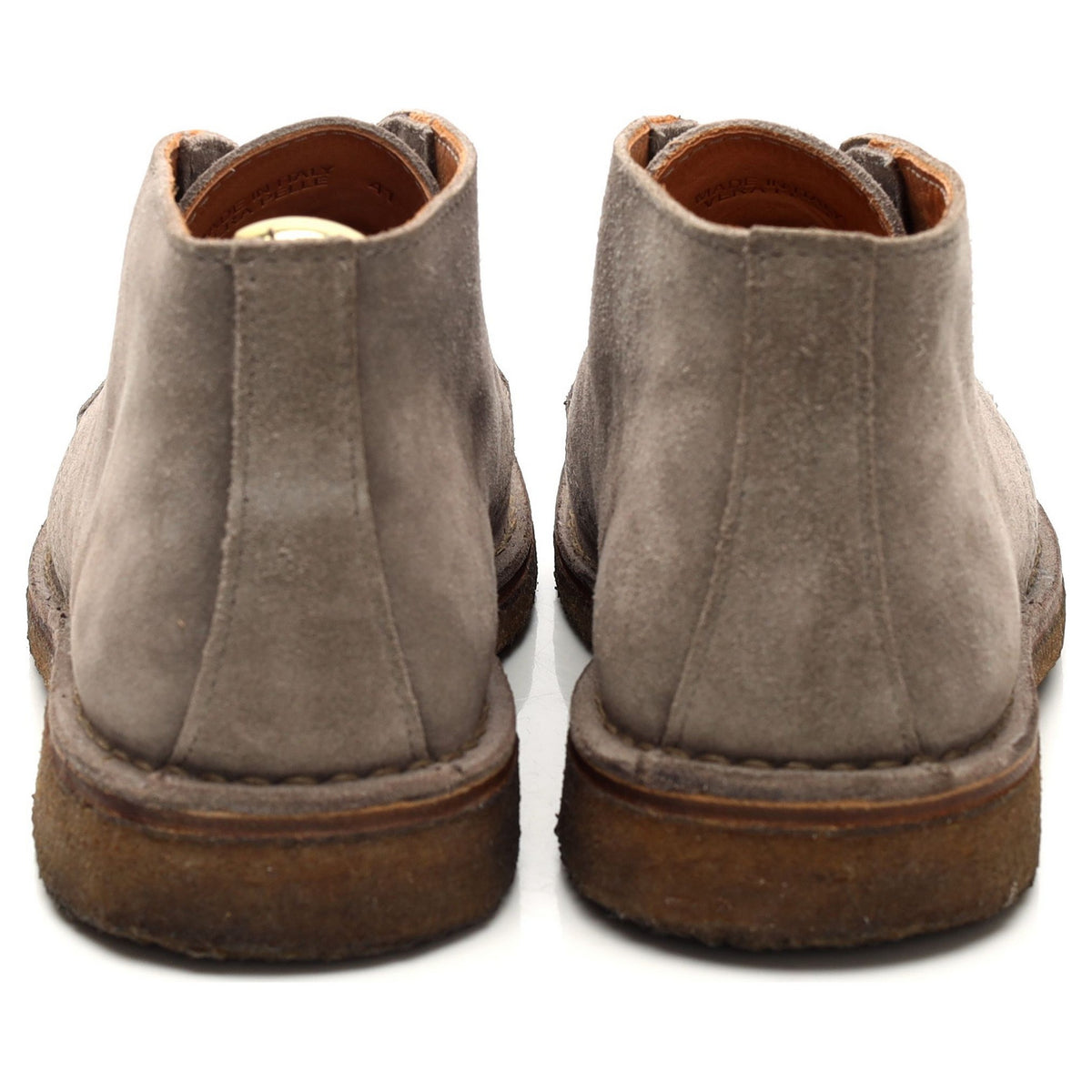 &#39;Greenflex&#39; Grey Suede Chukka Boots UK 7 EU 41