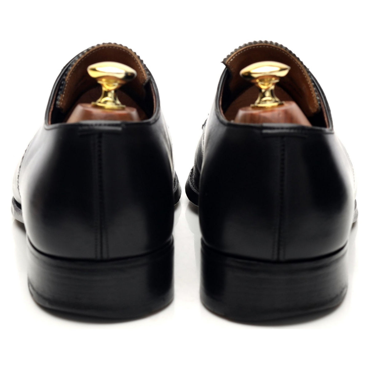 Imperial &#39;Osborne&#39; Black Leather Derby UK 8.5 F