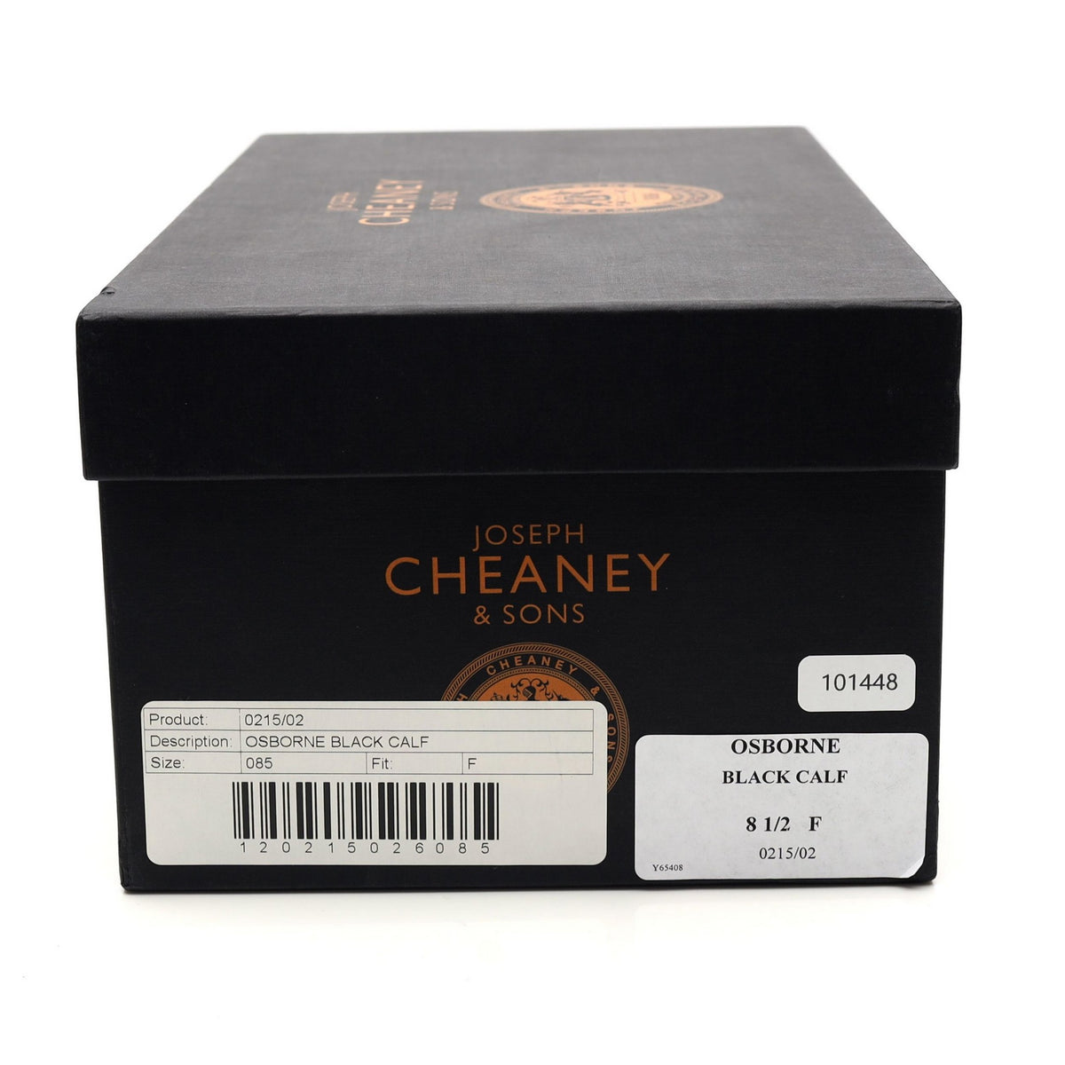 Imperial &#39;Osborne&#39; Black Leather Derby UK 8.5 F