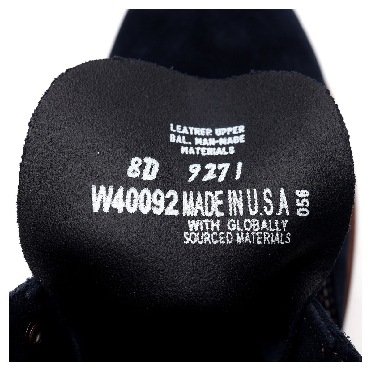 1000 Mile Navy Blue Suede Boots UK 7 US 8 D