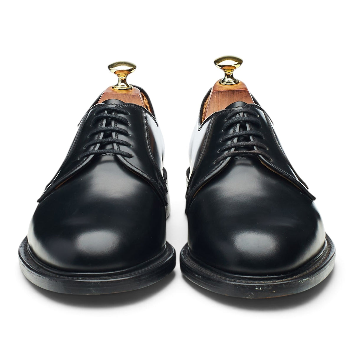 '771' Black Leather Derby UK 7.5 EX