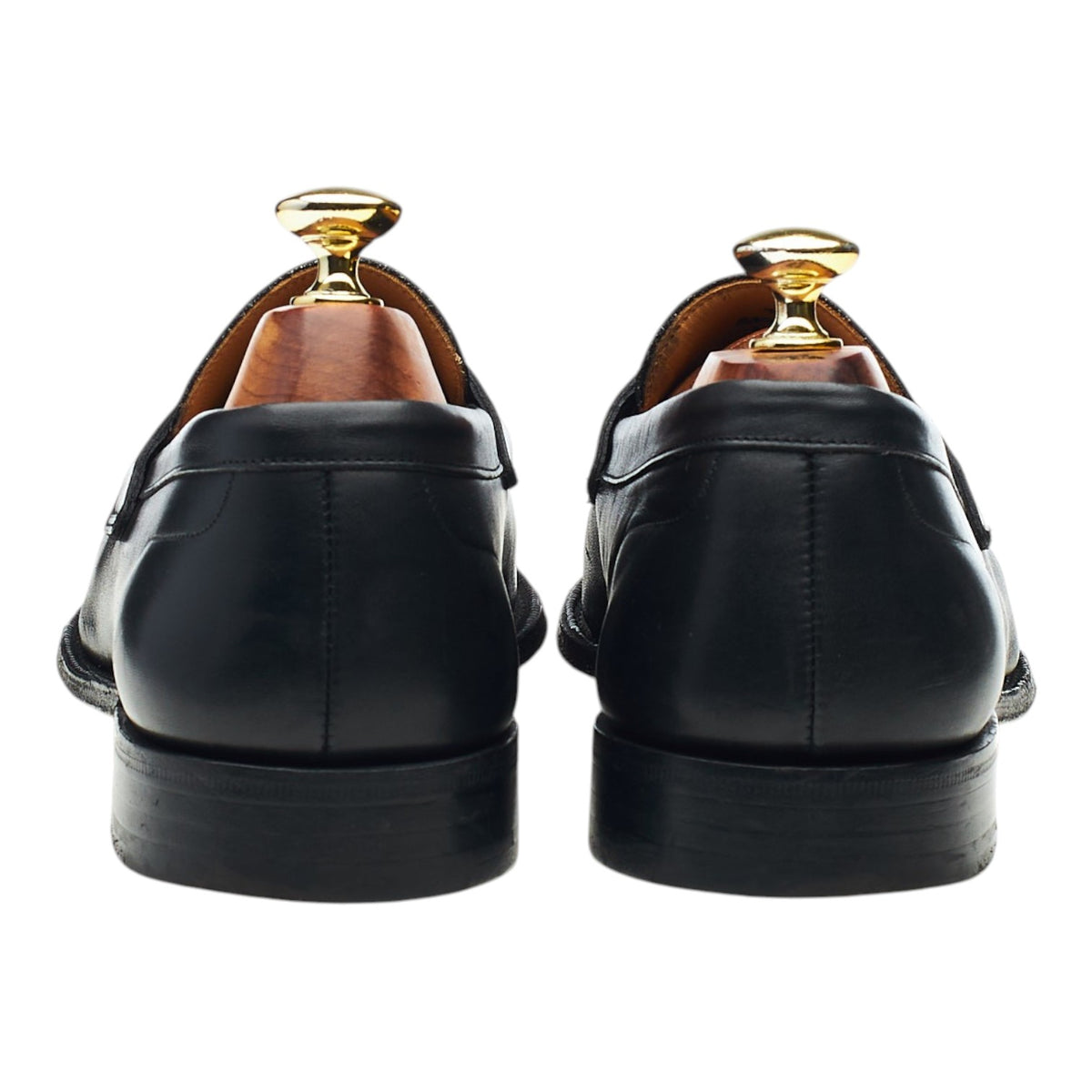 'Bristol 2' Black Leather Loafers UK 7 G