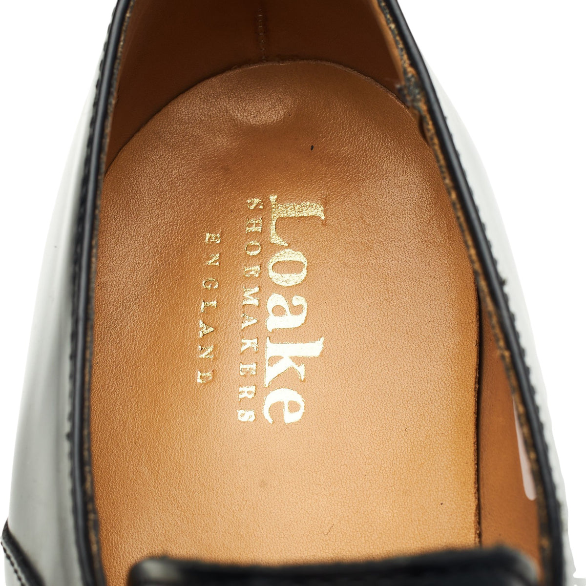 'Paisley' Black Leather Monk Strap UK 8 F