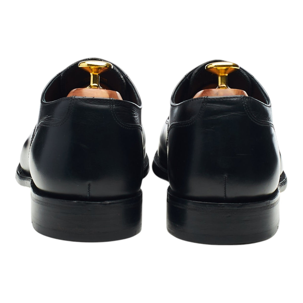 1880 'Stonegate' Black Leather Oxford UK 8 F