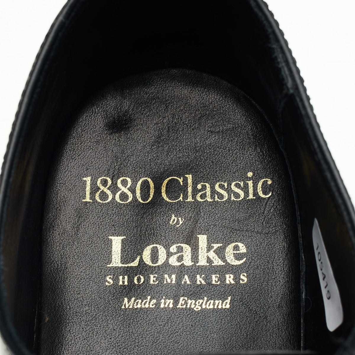 1880 'Stonegate' Black Leather Oxford UK 8 F