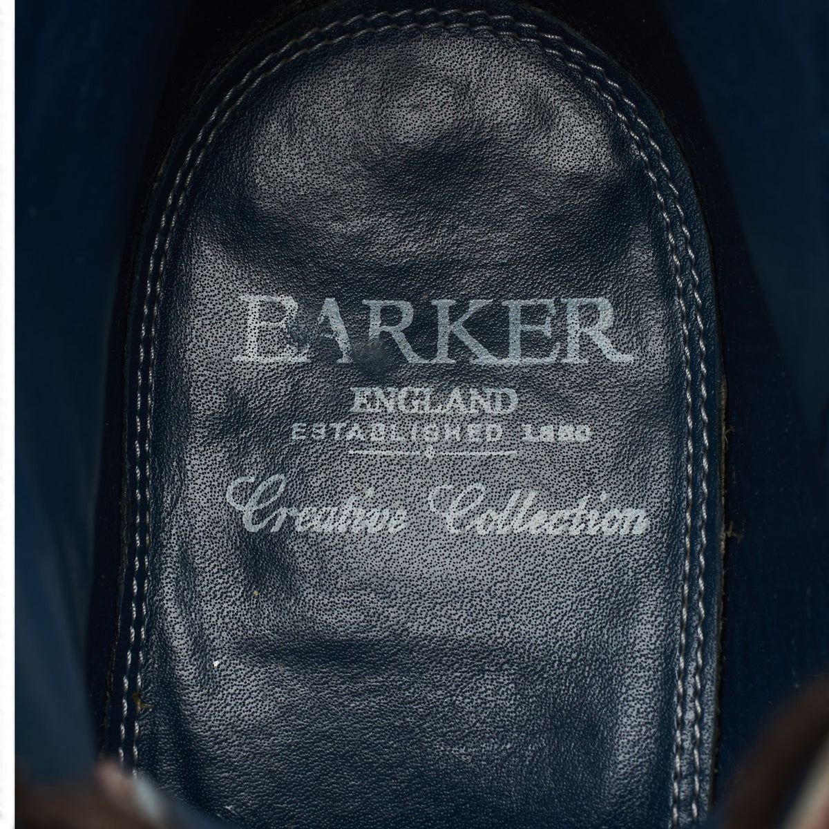 'Butcher' Tan Brown Leather Brogue Boots UK 7 F